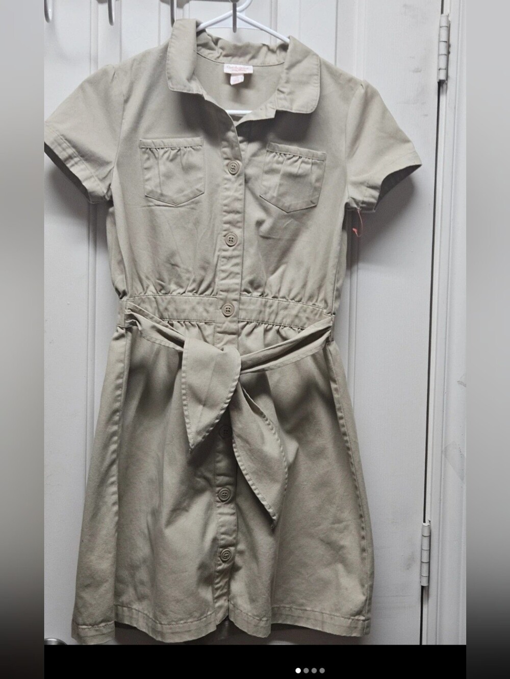 Cat & Jack Girls’ Uniform Dress – Size 14